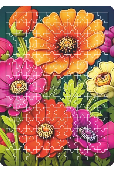 dudugift 140 PARÇA AHŞAP PUZZLE TABLO. 25X35 CM ÖLÇÜLERİNDE. ASKI APARATI İLE. KALİTELİ UV BASKI MODEL-7 - 2
