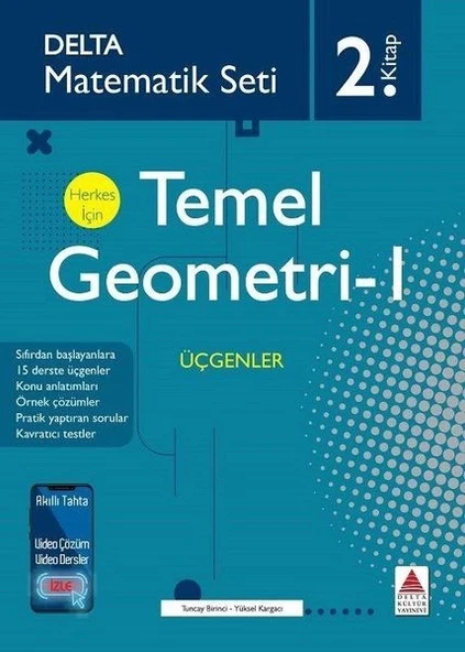 Delta Matematik Seti 2.Kitap - Herkes İçin Temel Geometri 1 ürün görseli