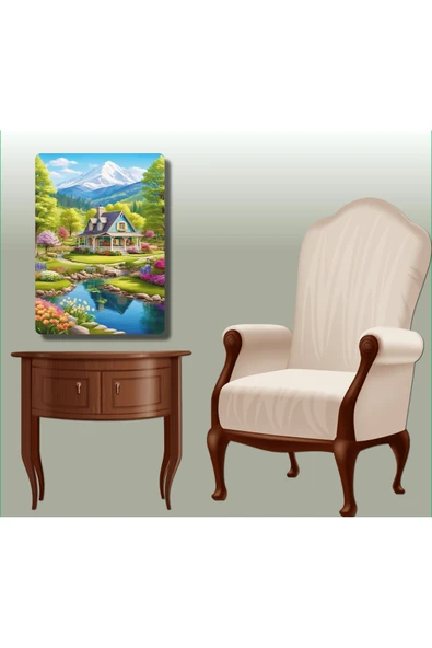 dudugift 140 PARÇA AHŞAP PUZZLE TABLO. 25X35 CM ÖLÇÜLERİNDE. ASKI APARATI İLE. KALİTELİ UV BASKI MODEL-19 - Resim 3