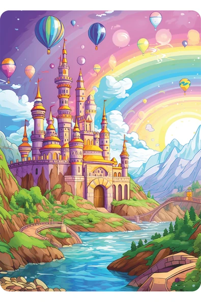 dudugift 140 PARÇA AHŞAP PUZZLE TABLO. 25X35 CM ÖLÇÜLERİNDE. ASKI APARATI İLE. KALİTELİ UV BASKI MODEL-12 - 3