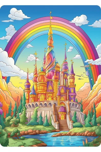 dudugift 140 PARÇA AHŞAP PUZZLE TABLO. 25X35 CM ÖLÇÜLERİNDE. ASKI APARATI İLE. KALİTELİ UV BASKI MODEL-10 - 3