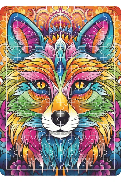 dudugift 140 PARÇA AHŞAP PUZZLE TABLO. 25X35 CM ÖLÇÜLERİNDE. ASKI APARATI İLE. KALİTELİ UV BASKI MODEL-16 - Resim 2