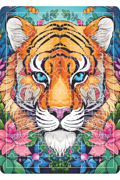 dudugift 140 PARÇA AHŞAP PUZZLE TABLO. 25X35 CM ÖLÇÜLERİNDE. ASKI APARATI İLE. KALİTELİ UV BASKI MODEL-5 - Resim 2