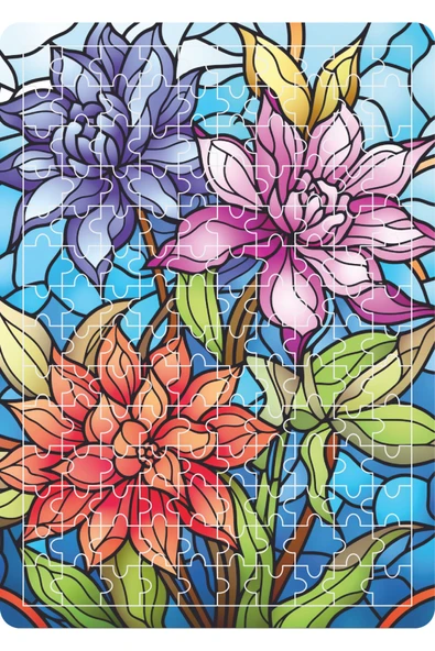 dudugift 140 PARÇA AHŞAP PUZZLE TABLO. 25X35 CM ÖLÇÜLERİNDE. ASKI APARATI İLE. KALİTELİ UV BASKI MODEL-11 - 2