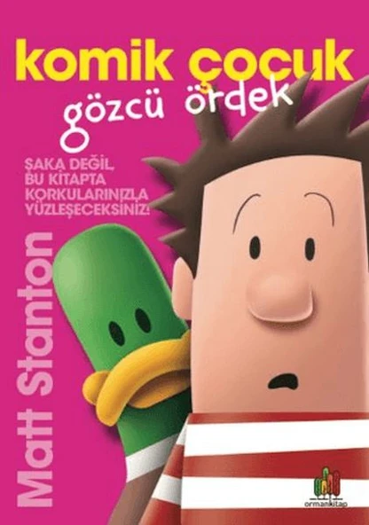 Komik Çocuk Gözcü Ördek ürün görseli
