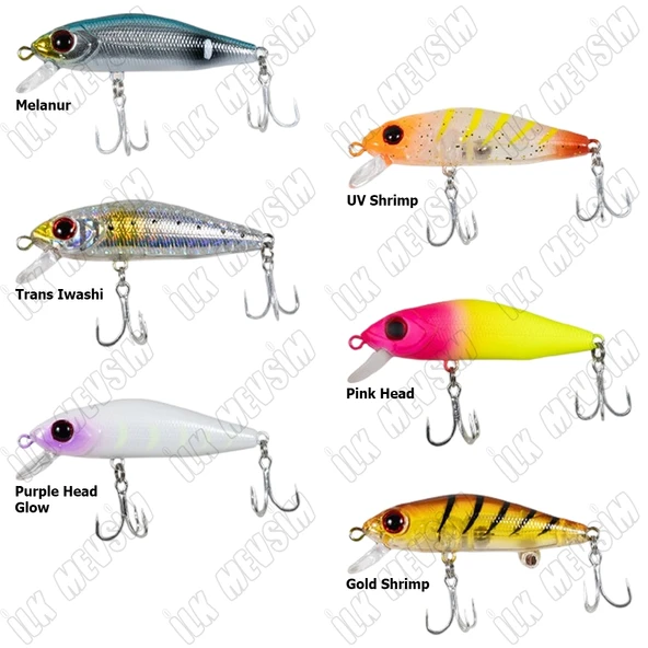 Ryuji Super Minnow 5,5cm 5gr Maket Yem - Resim 2