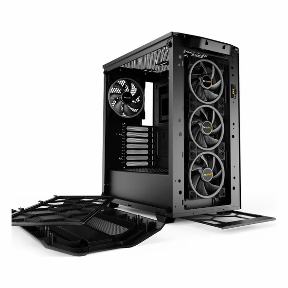 be quiet! Pure Base 500FX USB 3.2 ARGB ATX Mid Tower Siyah Kasa - Resim 3