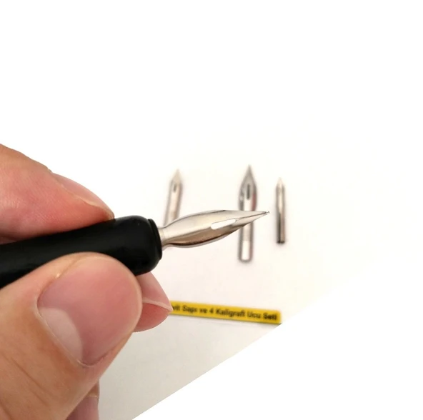 Çizim Seti, Geçmeli Divit Tutucu, Manga, Kaligrafi, Anime, Karikatür Çizim Seti-5 Parça - Resim 3