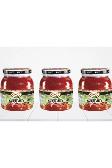 Karışık Salça 1600 g 3 adet