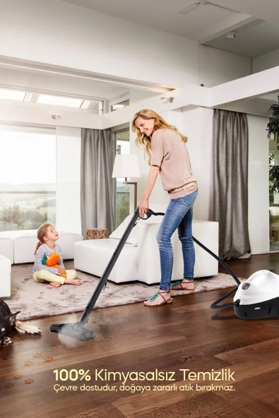 Sinbo SSC-6423 Çok Fonksiyonlu Buharlı Temizlik Makinası - Buharlı Temizleyici - 3