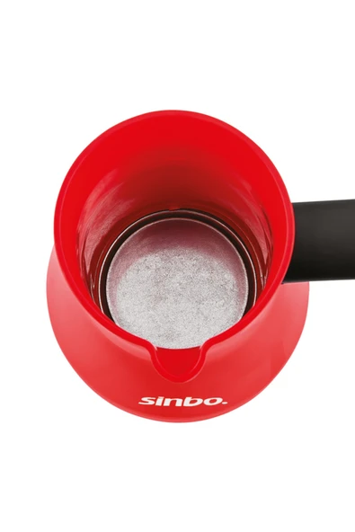 Sinbo SCM 2948 Kablosuz Elektrikli Cezve Kırmızı - Resim 3