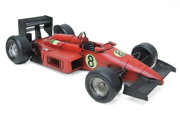 Dekoratif Metal Yarış Arabası ürün görseli 1