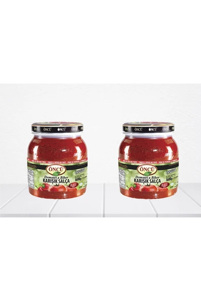 Karışık Salça 1600 g 2 adet - 1