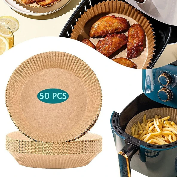 Yuvarlak Airfryer Pişirme Kağıdı - 2