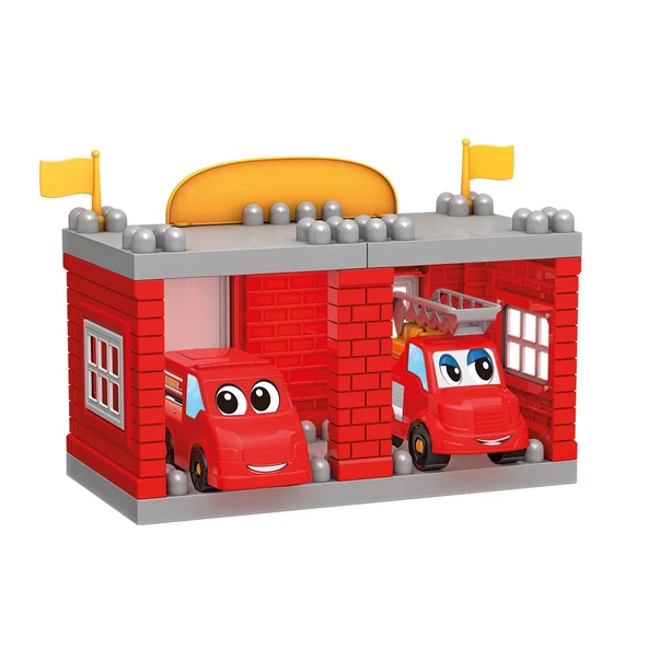 İtfaiye Yol Seti - Lego Oyuncağı - Lego Setleri - Bloklar - Lego Seti - Yarış Seti - 2