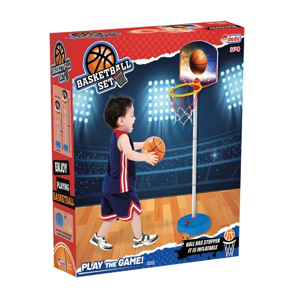 Küçük Ayaklı Basket Potası Seti - Spor Oyuncakları - Basketbol Oyuncakları - Basket Seti - 2
