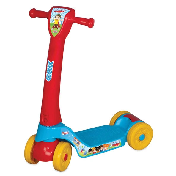 Benim Ilk Scooter - Plastik Scooter - 4 Tekerli Scooter - Bingit - Kaykay - 3