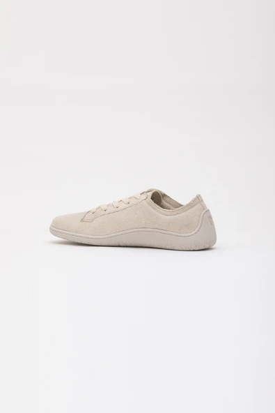 1383 V-Barefoot Comfort Keten Kadın Ayakkabı Bej - Resim 3