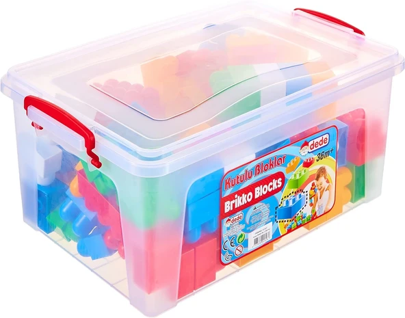 Kutulu Bloklar (104 Parça) - Büyük Parça Lego - Lego Setleri - Bloklar - Bebek Lego ürün görseli