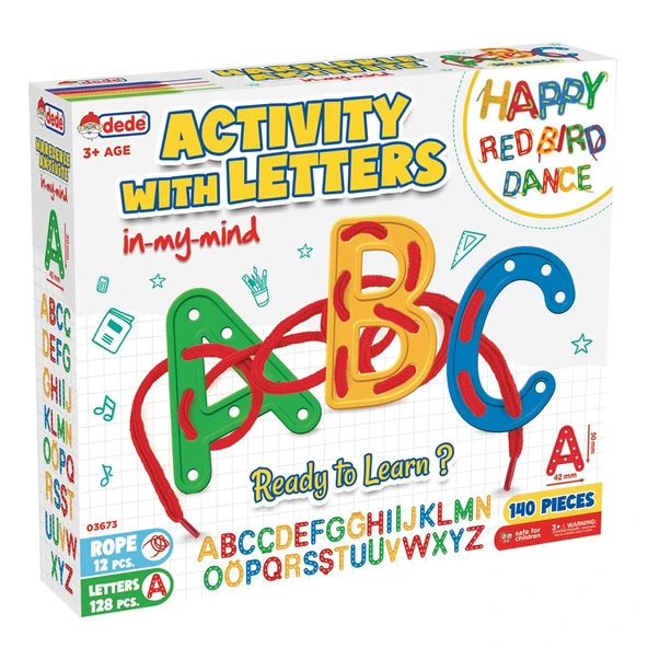 Harflerle Aktivite Oyunu - Lego Setleri - Alfabe Oyunu - Şekilli Lego - 5