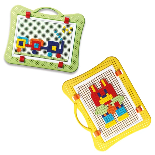 Mozaik Oyunu (280 Parça) - Lego Setleri - Çivi Lego - Resim Oyunu - Mozaik Oyunu - Resim 4