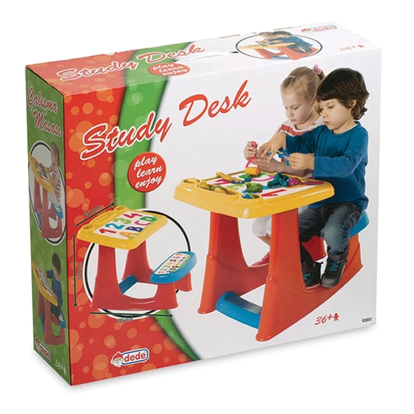 Ders Çalışma Masası - Çalışma Masaları - Eğitici Masa - Aktivite Masası - 5
