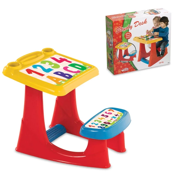 Ders Çalışma Masası - Çalışma Masaları - Eğitici Masa - Aktivite Masası - 1