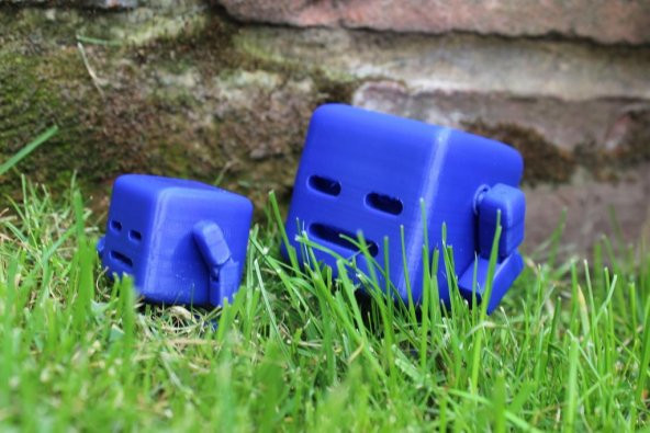 Cub3Bot - Yerinde Baskı, Küboid Robot! Plastik Aparat - 3