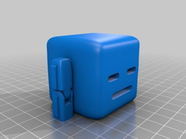 Cub3Bot - Yerinde Baskı, Küboid Robot! Plastik Aparat - 10