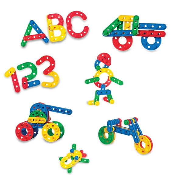 Click Clack Lego (192 Parça) - ClickClack Puzzle - Sök Tak Bloklar - Legolar Oyuncak - 2