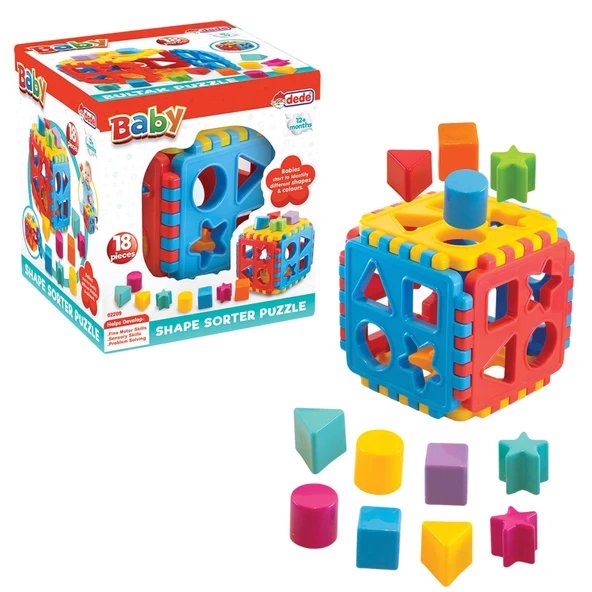 Bul-Tak Puzzle - Bultak Lego - Bebek Oyuncağı - Şekil Takmaca - 1