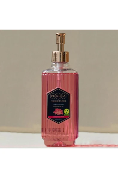 Pereja Gizemli Misk Doğal Zeytinyağlı Sıvı Sabun 500 ml - Resim 2