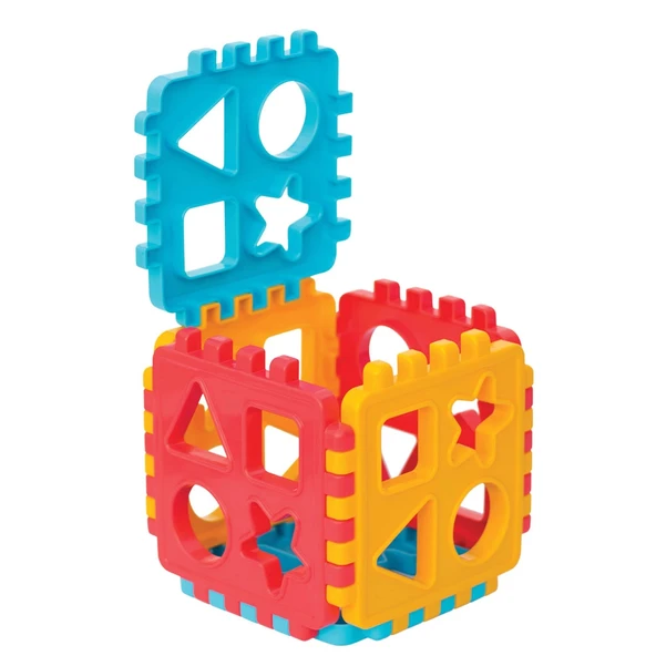 Bul-Tak Puzzle - Bultak Lego - Bebek Oyuncağı - Şekil Takmaca - 2