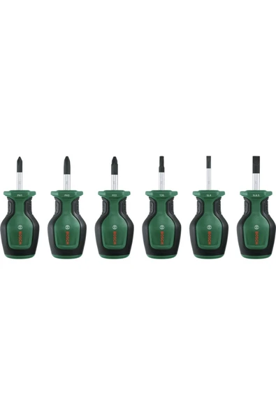 Kısa Tornavida Seti 6 Parça - 1600A032UK ürün görseli