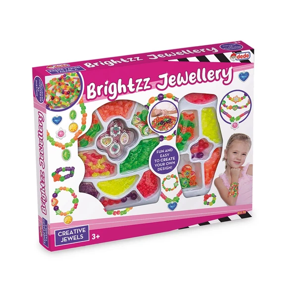 Brightzz İkili Takı Seti - Dede Takı Seti - Boncuk Kolye Seti - El İşi Oyuncak - 5