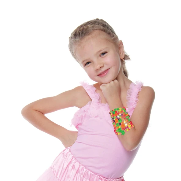 Brightzz İkili Takı Seti - Dede Takı Seti - Boncuk Kolye Seti - El İşi Oyuncak - 3