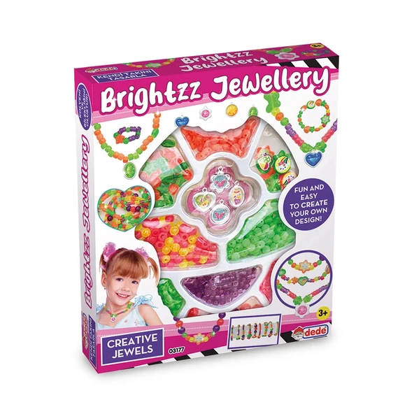 Brightzz Tekli Takı Seti - Dede Takı Seti - Boncuk Kolye Seti - El İşi Oyuncak - 5