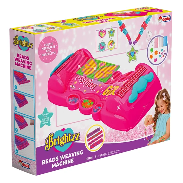 Brightzz Takı Dokuma Seti - Dede Takı Seti - Boncuk Kolye Seti - El İşi Oyuncak - 2