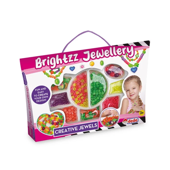 Brightzz Takı Seti Küçük El Çantası - Dede Takı Seti - Boncuk Kolye Seti - El İşi Oyuncak - 2