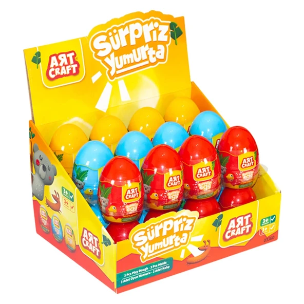 Küçük Sürpriz Yumurta (Tekli) - Hamur Yumurta - Süpriz Oyuncak - Süpriz Hediyeler - Resim 3