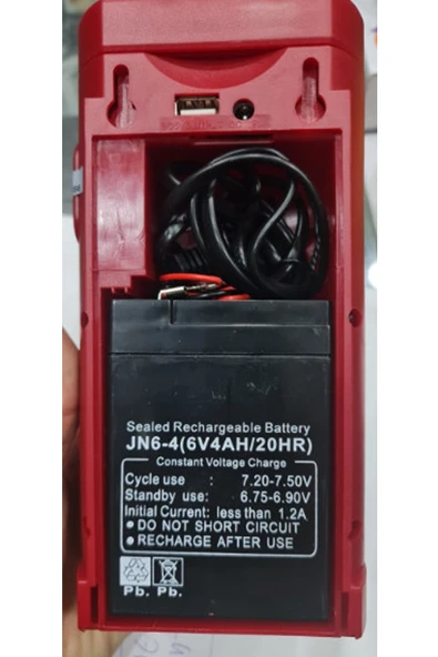 Vothoon Şarjlı Işıldak Usb Şarj Çıkışlı 24 Led 80 Saat Akülü Işıldak 24 Led Telefon Şarj Edebilen 1.0 - Resim 4