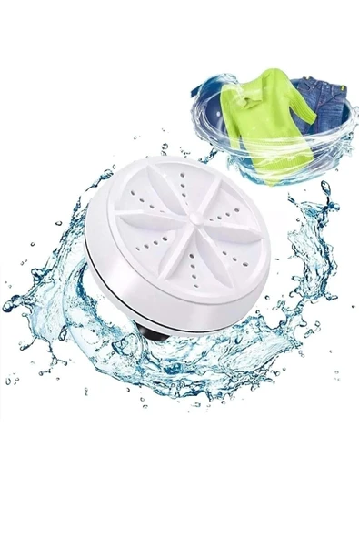 Nikadu 4 Seviyeli Ayarlanabilir Mini Portatif Çamaşır Makinesi