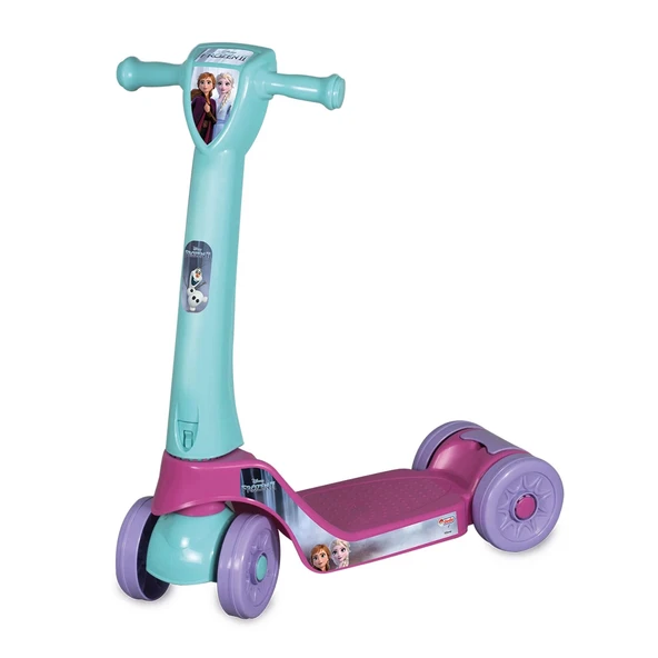 Frozen Scooter - Plastik Scooter - 4 Tekerli Scooter - Bingit - Kaykay - 2