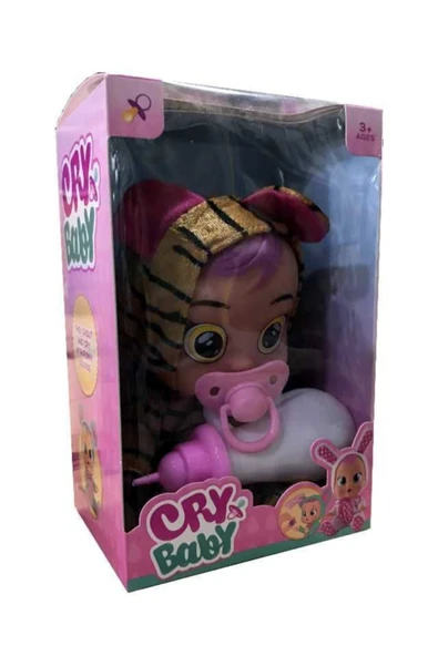 A2 KİDS Cry Bebek Emzikli Biberonlu Ağlayan Et Bebek - Resim 2