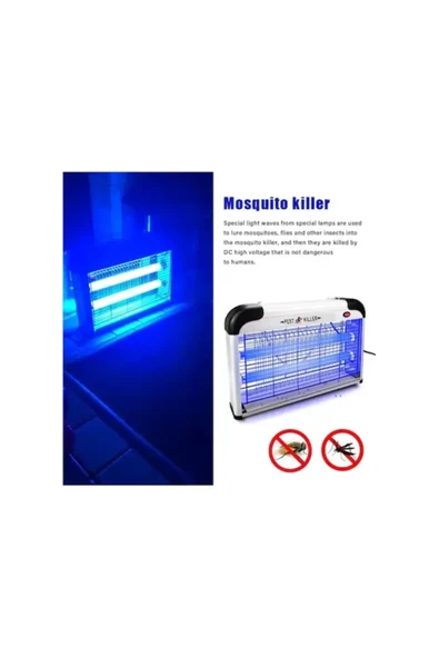 NEVARSA UV Işık Teknolojili Elektrikli Sivrisinek Öldürücü - Sessiz Çalışma ve Gece Lambası Fonksiyonu MT20 - Resim 3