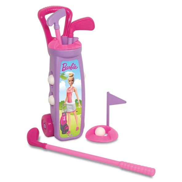 Barbie Golf Arabası - Golf Seti - Bahçe Oyuncakları - Golf Oyuncakları - 1
