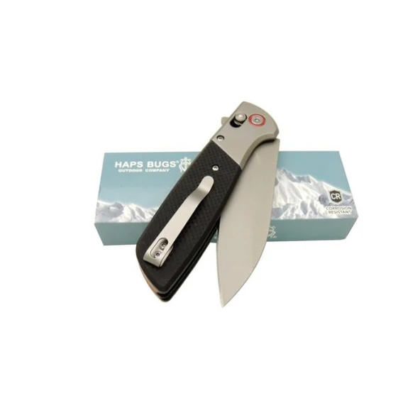 Haps Bugs Fosforlu Avcı Çakısı Sırttan Kilitli - Resim 2