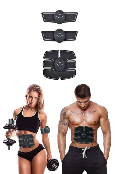 IMAN OF NOBLE Smart Fitness Karın Ve Kas Geliştirici 3'lü Kumandalı Sixpad Kondisyon Aleti ürün görseli