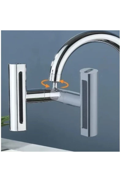 Cherry Collection 360 Derece Döner Musluk Başlığı Çok Fonksiyonlu Tasarruf Aparatı - 4