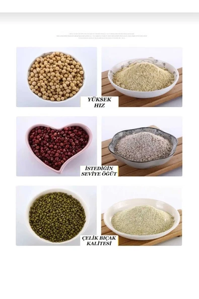 afctech Mini Elektrikli Kahve Baharat Öğütücü Değirmen Keten Tohumu Kuruyemiş Kuru Biber Öğütme Değirmeni - 7